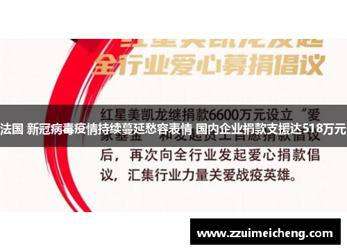 法国 新冠病毒疫情持续蔓延愁容表情 国内企业捐款支援达518万元